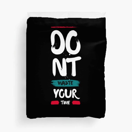 Black Colorful Dubai The Leading City in the World Duvet Covers
