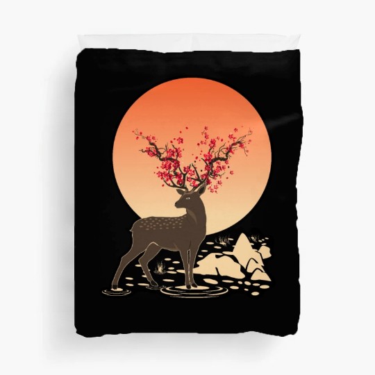 THE SACRED DEER | NATURE HOLY SPIRIT Duvet Covers