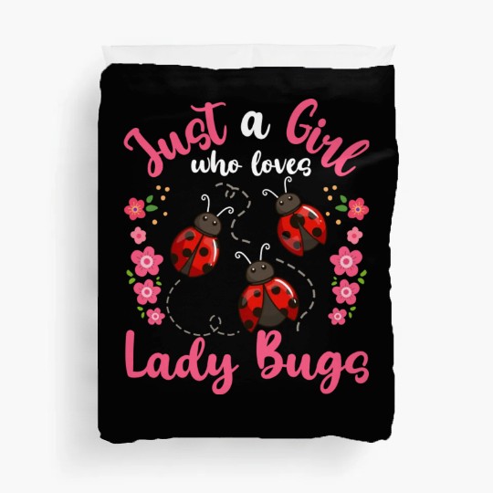 Ladybugs Entomology Entomologist Ladybug Lover Duvet Covers