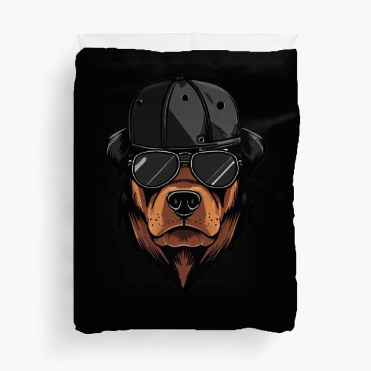 Rottweiler Gangster Duvet Covers