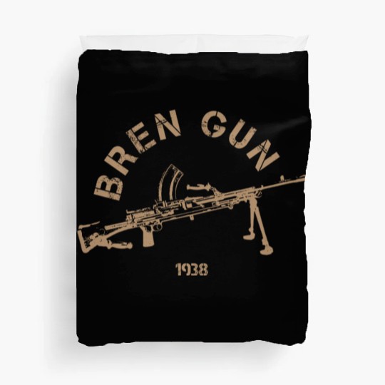 Bren Light Machine Gun | World War 2 Weapon Duvet Covers