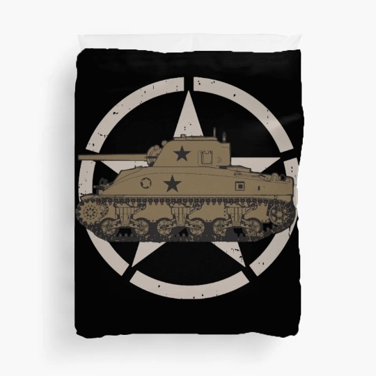 M4 Sherman | World War 2 Vehicle Duvet Covers