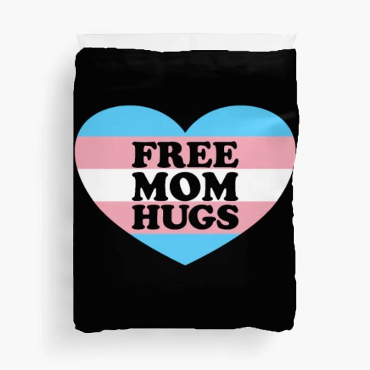 Free Mom Hugs Trans Flag LGBTQ Transgendertransgen Duvet Covers