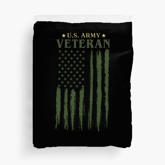 US army veteran Duvet Covers