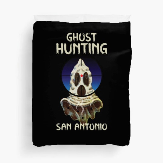 Paranormal Investigator San Antonio Hunter Ghost Duvet Covers