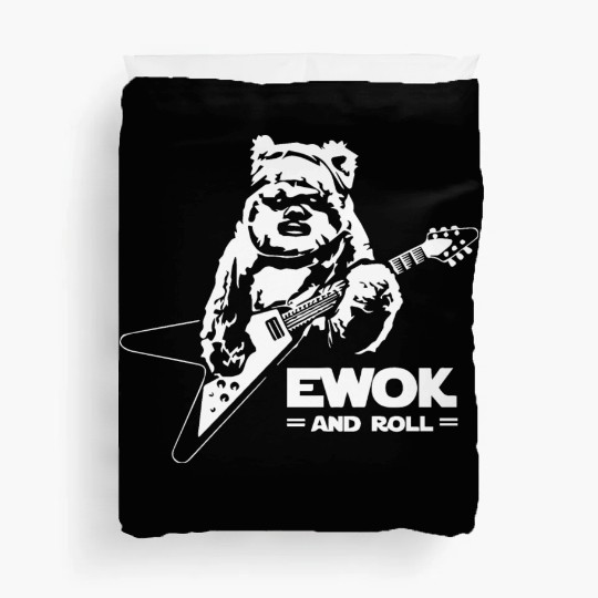 New Ewok And Roll Guitar Funny Duvet Covers