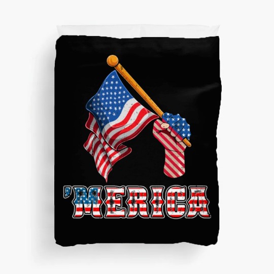 Patriotism Merica Pride US Patriots USA Fan Duvet Covers