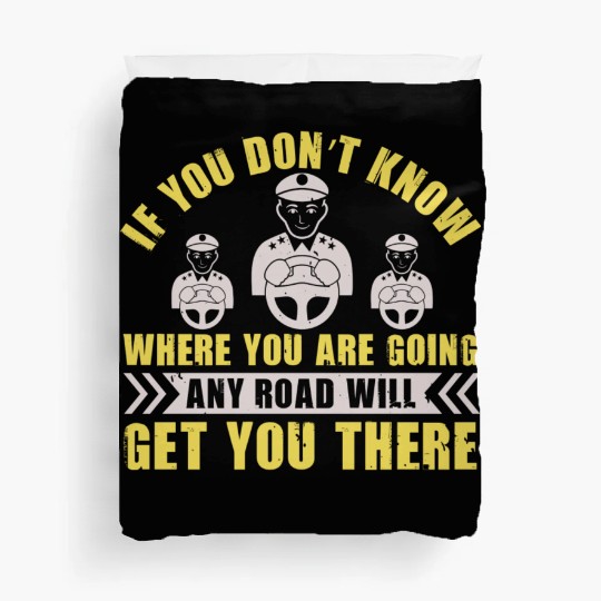 US Truck driver Gift Duvet Covers