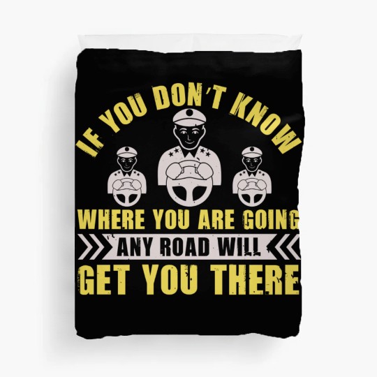 US Truck driver Gift Duvet Covers