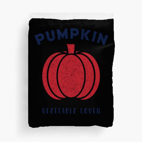 Pumpkin Vegetable Lover funny Duvet Covers