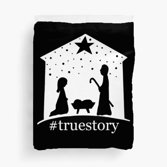 Truestory Birth Jesus True Bible Story Bethlehem Duvet Covers