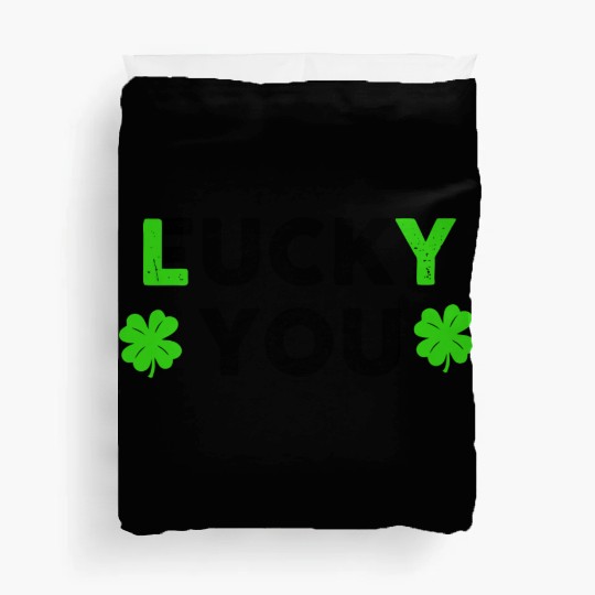 Saint Patrick Lucky You travel nostalgia Duvet Covers