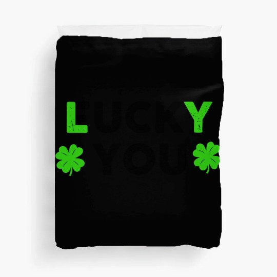 Saint Patrick Lucky You travel nostalgia Duvet Covers