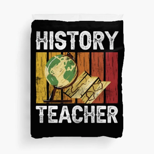 History Teacher Job Historian Historic Duvet Covers