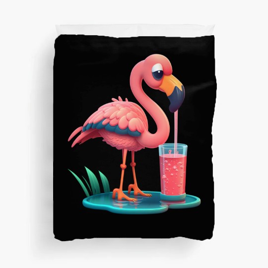 Summer Flamingo Duvet Covers