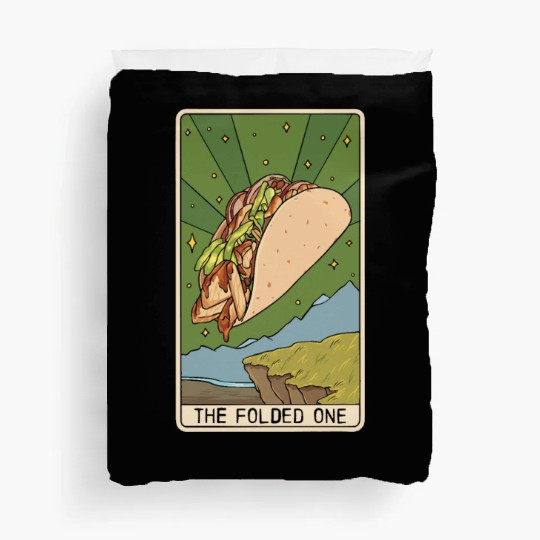 Tarot Card Reader Taco Lover Taco Eater Mexican Duvet Covers