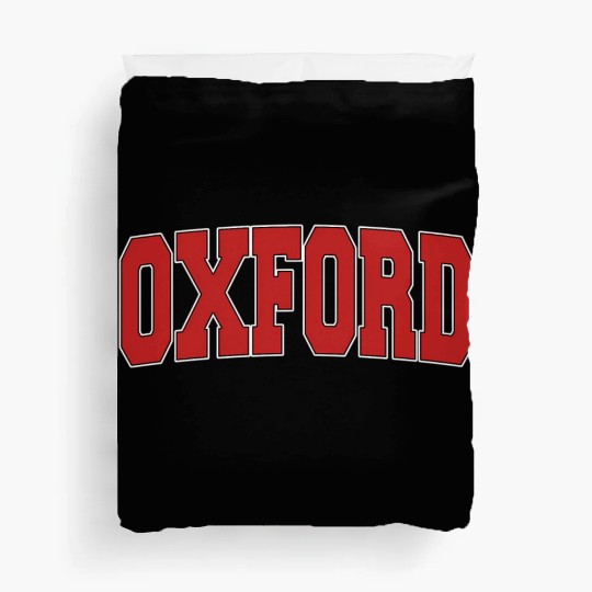 Oxford United Kingdom Varsity Style Uk Sports Duvet Covers