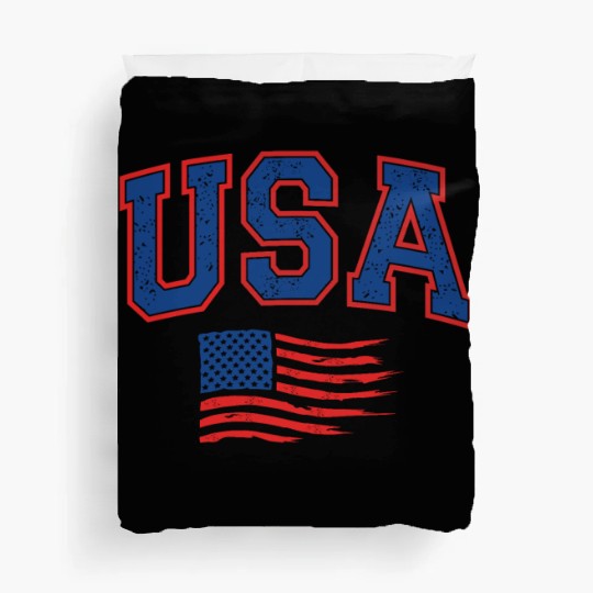 4th Of July US Flag American Duvet Covers