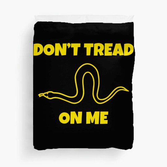Dont Tread On Me Line Snake Duvet Covers