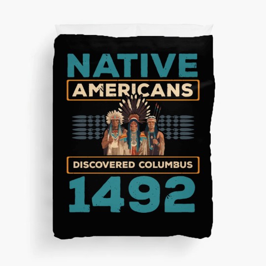 Aboriginal Indians Indigenous Native American Day Duvet Covers
