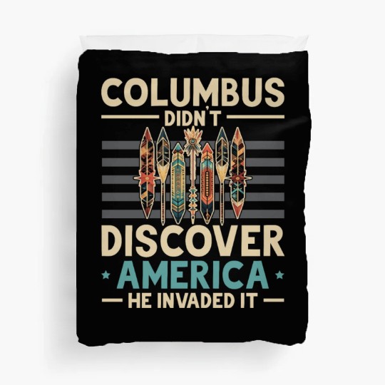 Aboriginal Indians Indigenous Native American Day Duvet Covers