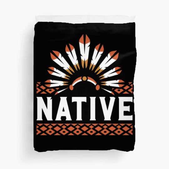 Aboriginal Indians Indigenous Native American Day Duvet Covers
