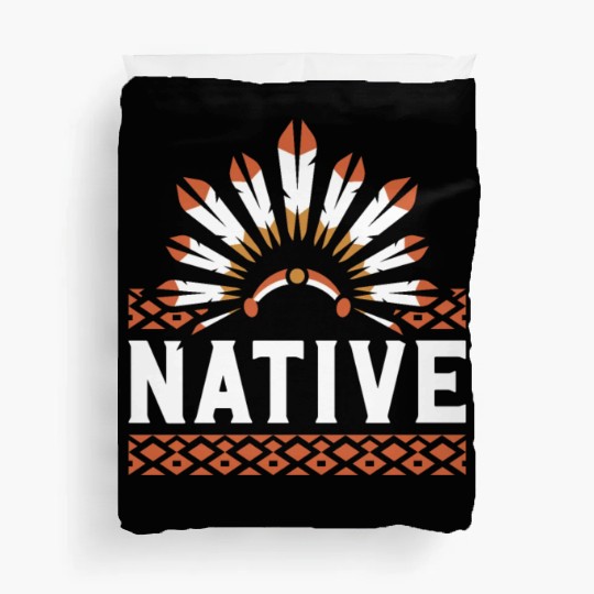 Aboriginal Indians Indigenous Native American Day Duvet Covers