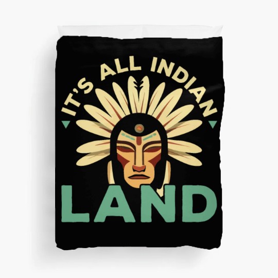 Aboriginal Indians Indigenous Native American Day Duvet Covers