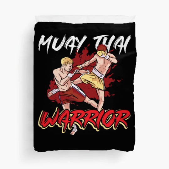 Muay Thai Master Boxing Martial Arts Fighter Duvet Covers