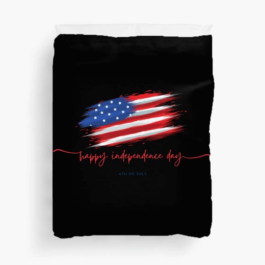Happy independence day Duvet Covers