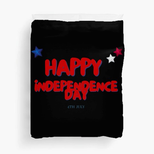 Happy independence day Duvet Covers