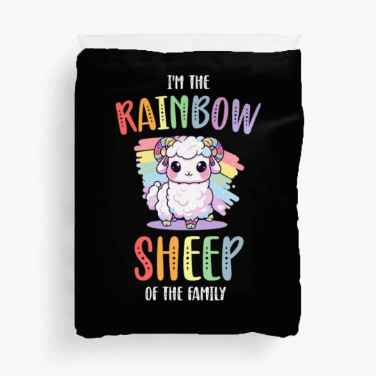 Rainbow Sheep LGBT Lesbian Gay Community Pride Duvet Covers