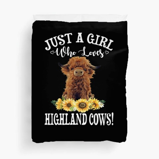 Scottish Highland Cow Duvet Covers