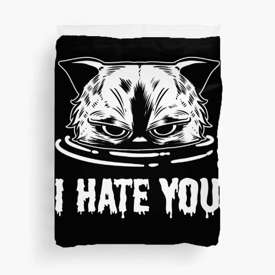 I Hate You Loving Person Gift Duvet Covers