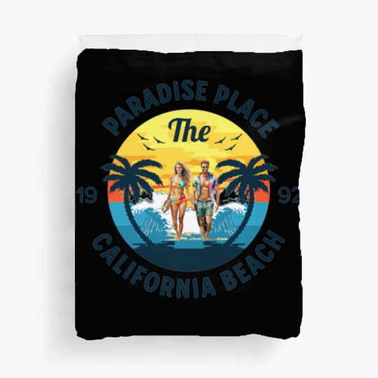 Paradise Place: California Beach Duvet Covers