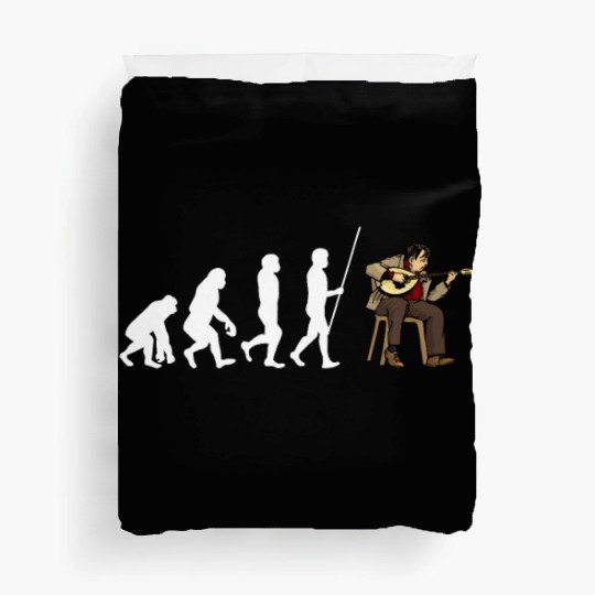 Irish Bouzouki Instrument Greek Duvet Covers