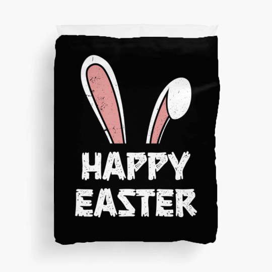 Happy Easter Bunny Rabbit Ears Duvet Covers