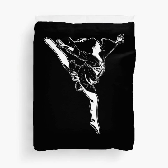 Female Dance Teacher Duvet Covers