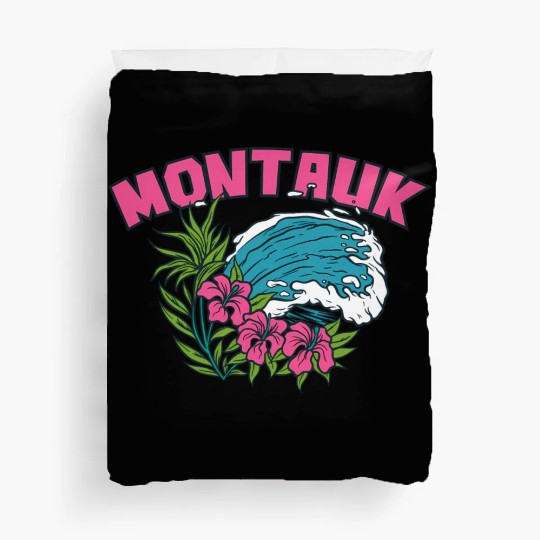 Montauk New York Summer Nyc Tropical Montaukett Duvet Covers