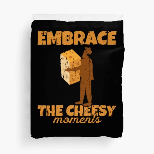 Embrace the cheesy moments - Cheese Duvet Covers
