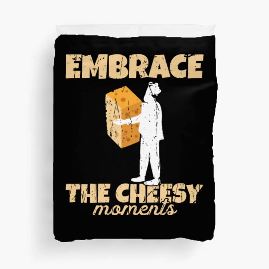 Embrace the cheesy moments - Cheese Duvet Covers