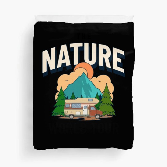 Rv World Tour Nature Is Calling Duvet Covers