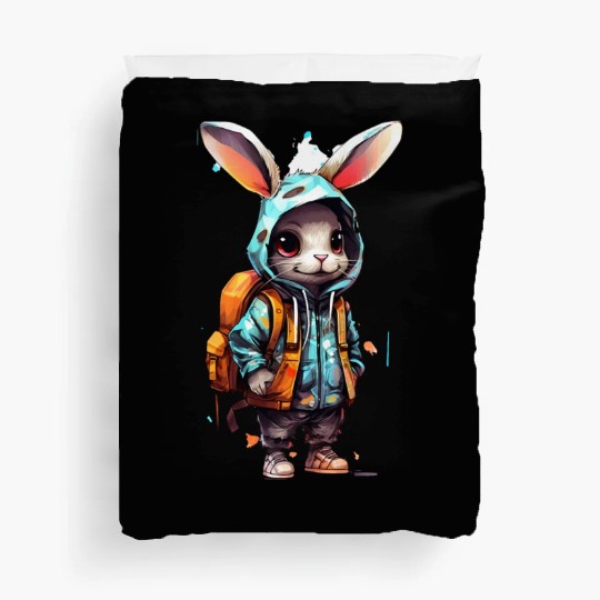Cute Rabbit Cartoon Duvet Covers
