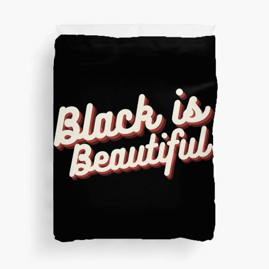 Black is Beautiful Duvet Covers