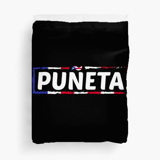 Patriotic Puerto Rico Puneta Flag Duvet Covers