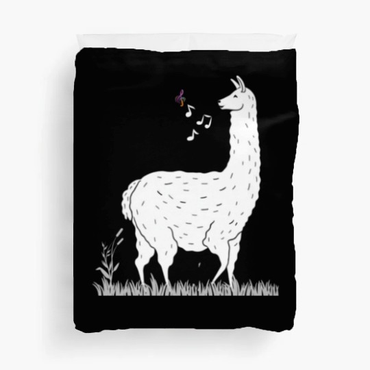 Song of The Llama Design Print Duvet Covers