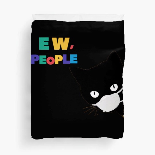 funny gift EW PEOPLE love Duvet Covers