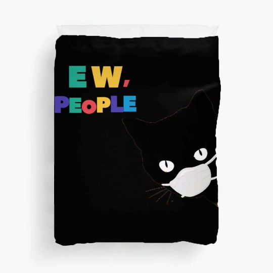 funny gift EW PEOPLE love Duvet Covers