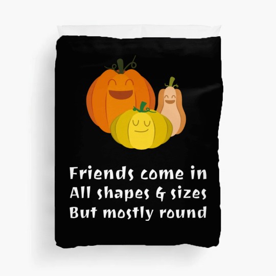 Halloween Vegetable Friends Duvet Covers