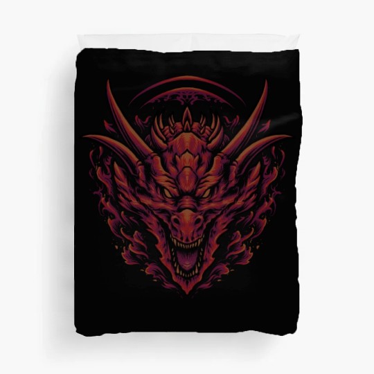 The green dragon Duvet Covers